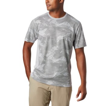 Columbia Solar Chill 2.0 Short Sleeve, Camiseta Grises Para Hombre | 745213-CIO